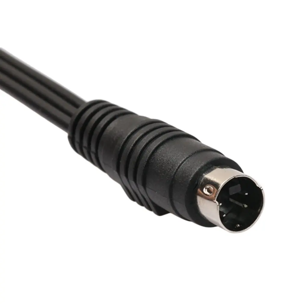 Аудио кабель 4 Pin S Video на 3 RCA Женский ТВ Кабель адаптер для ноутбука с женским