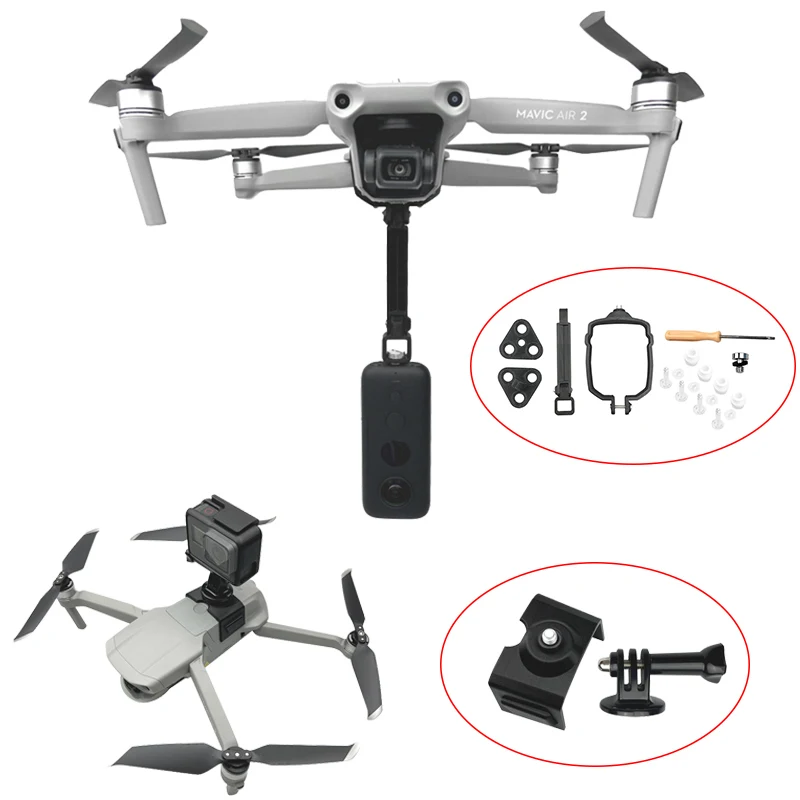 Удлиненный держатель Mavic Air 2 верхний/нижний кронштейн адаптера аксессуары для