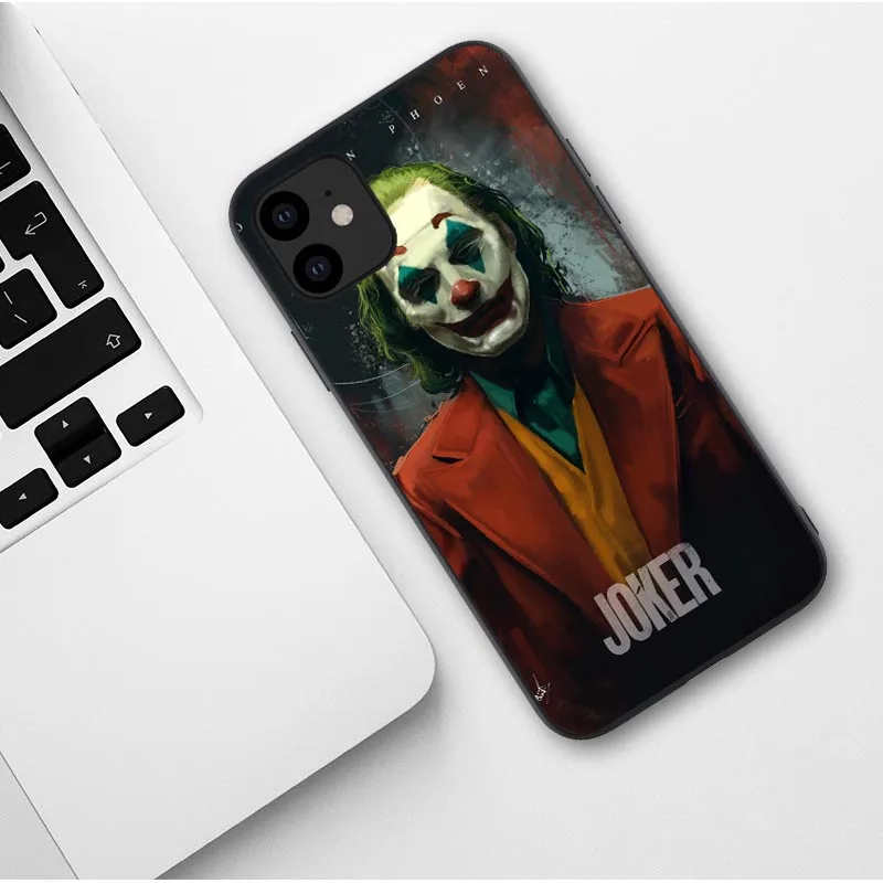 Чехол Joker Horror Movie Joaquin Phoenix для iPhone 11 Pro Max X 7 8 Plus XR XS MAX Black - Цвет: TPU