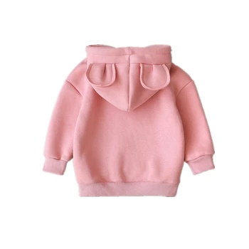 New Spring Autumn Baby Boys Girls Clothes Cotton Hooded Sweatshirt Children Fashion Hoodies Kids Casual Infant Cartoon Clothing 1