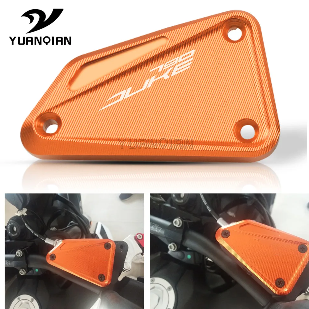 

Motorcycle Front Brake Fluid Cap Cover Master Cylinder Fluid Pump Tank Reservoir Plug Protector For KTM 790 DUKE 2018-2019