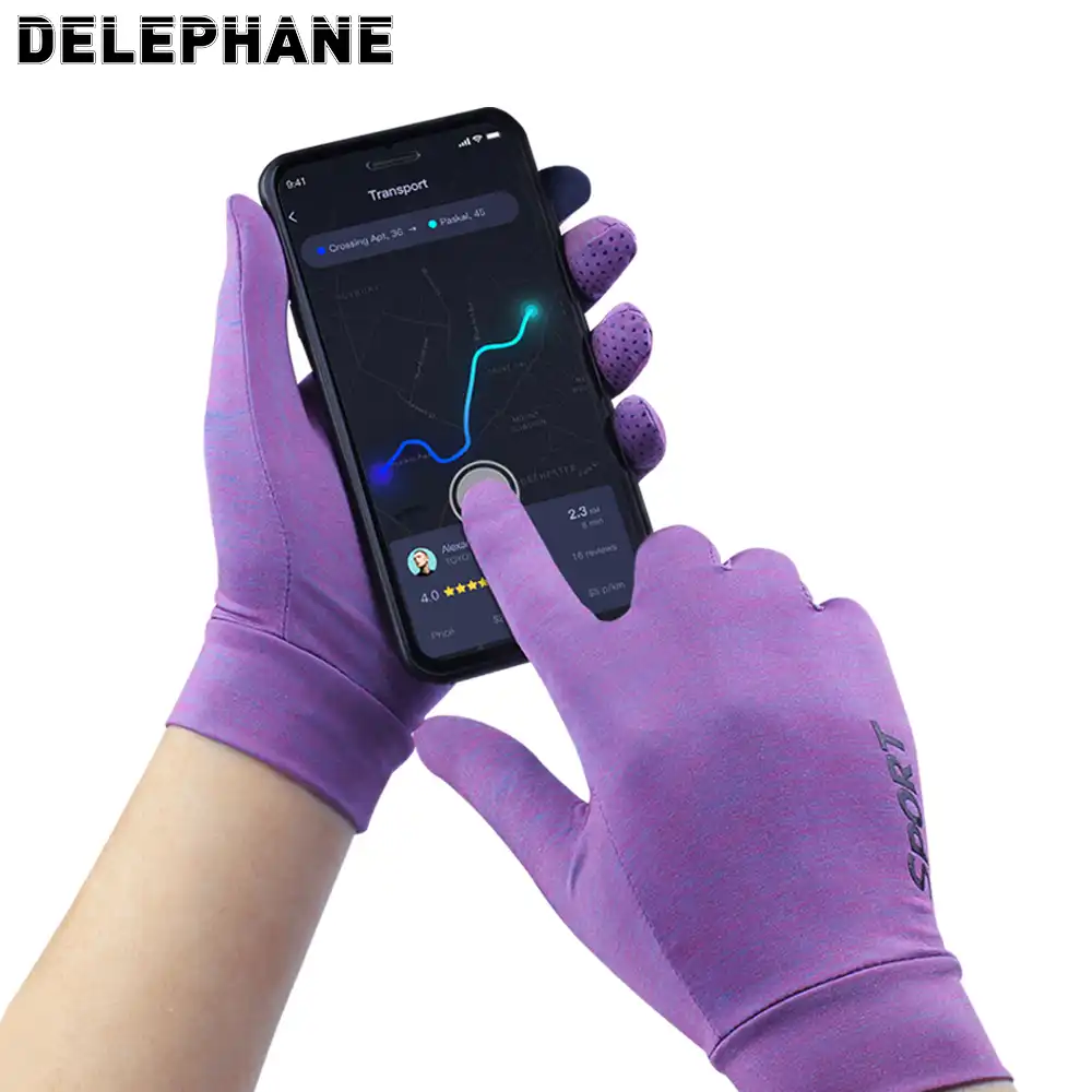 hand gloves with mobile touch