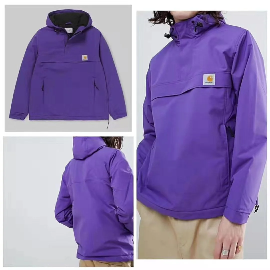 

2020 New Fashion Brand Car Hooded Windproof Waterproof Hartt Jacket for Men and Women Thin Jacket