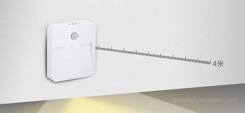 Lâmpada de Indução tipo Bateria Luz da Noite do Agregado Inteligente Familiar Lâmpada Escada wc Corpo Humano Led 2 Inteligente led luz da noite do agregado
