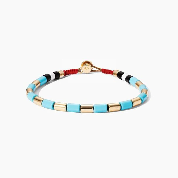 bracelet Богемные boho vsco девушка позолоченный U-TUBE бисер мужской браслет красочные радужные эмалевые браслеты эластичный стрейч мужской женский браслет - Окраска металла: bracelet