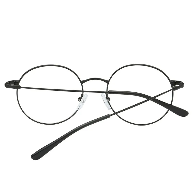 Ретро круглые очки для чтения стекло es металлическая оправа стекло es простое зеркало Пресбиопия мужское женское стекло для чтения унисекс аксессуары