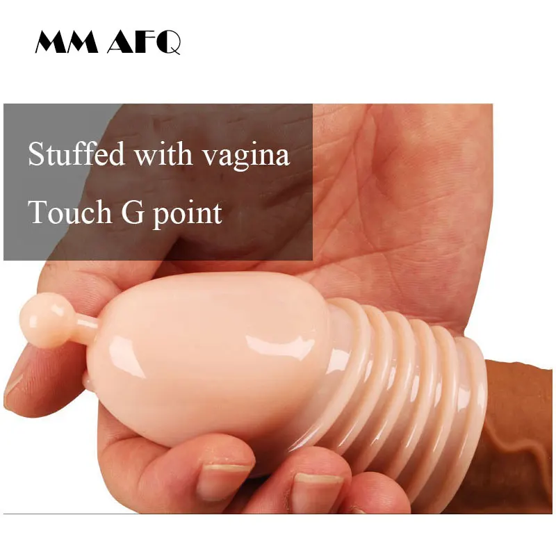 Lengthen Reusable Enlargement Condoms Extend G point Ring Male Penis Extension Sleeves Sex Toys for Man