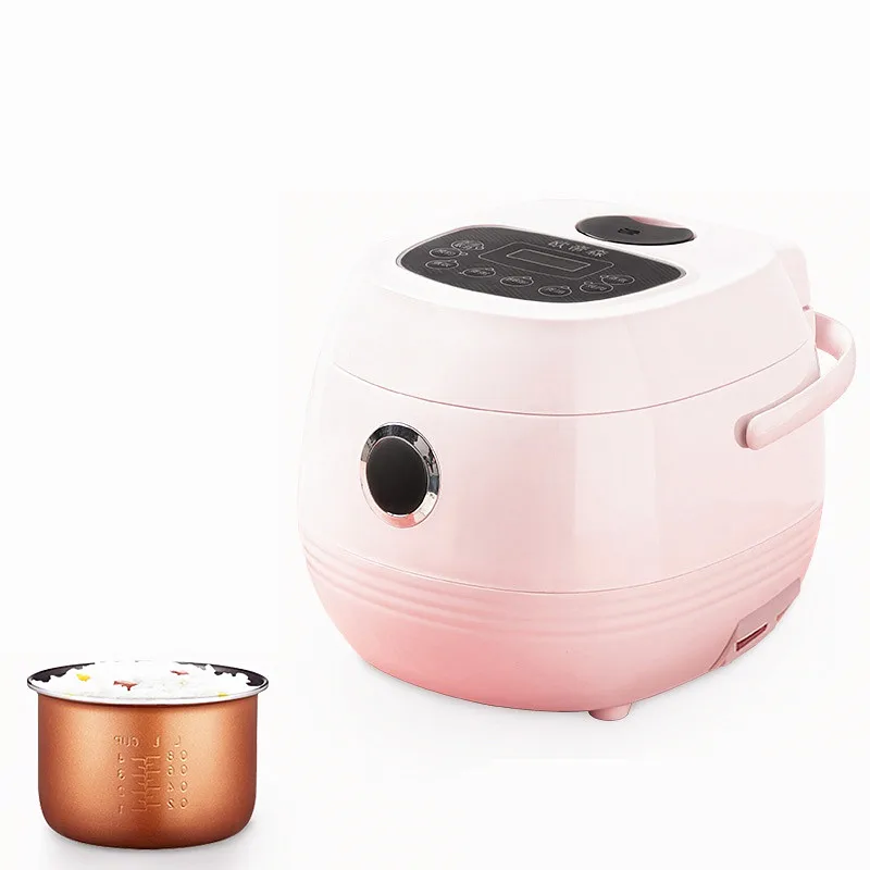 Household Non-Stick Rice Cooker for 1-8 People One-Key Cooking and Automatic Heat Preservation, Size : 2L 2-6L Rice Cooker-Steamer