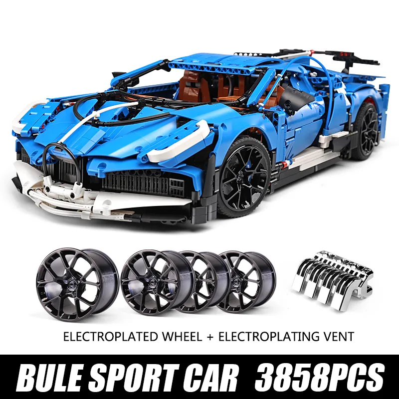 new version Наборы гоночных автомобилей Chiron, 4031 шт., совместимы с 42083 строительными блоками, серия Technic, модели, кирпичные игрушки для детей - Цвет: new version
