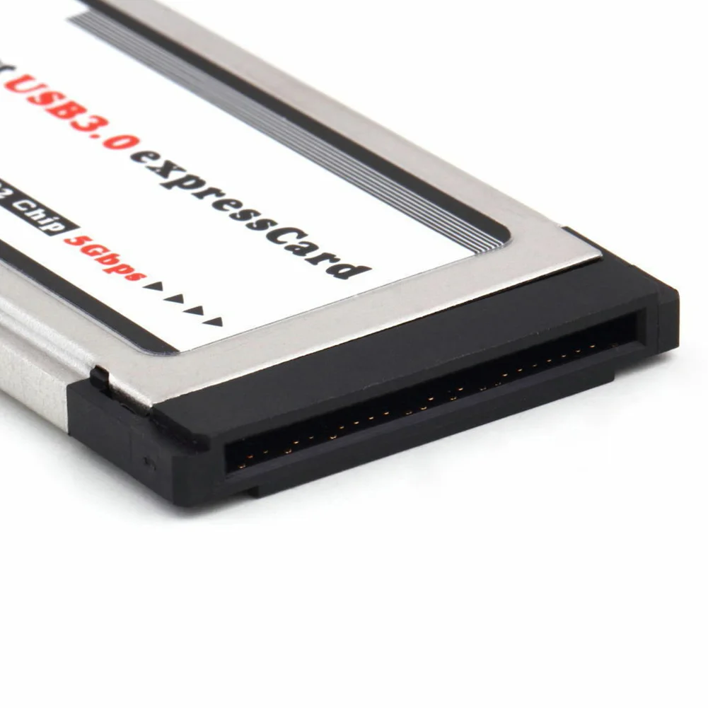 Стабильный адаптер для ноутбука 34 мм USB 3,0 конвертер для компьютера высокая скорость 2 порта домашний прочный экспресс-карта аксессуар для ноутбука