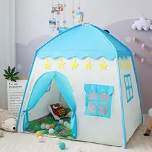Детская палатка для маленьких девочек, розовый игрушечный домик принцессы, Игровая палатка для мальчиков, портативная маленькая палатка для детей, piscine a balle