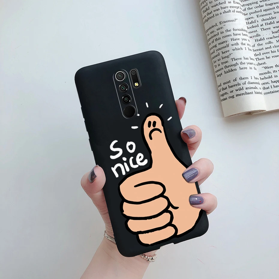 Silicone Soft Phone Back Protector Case Cover in Black