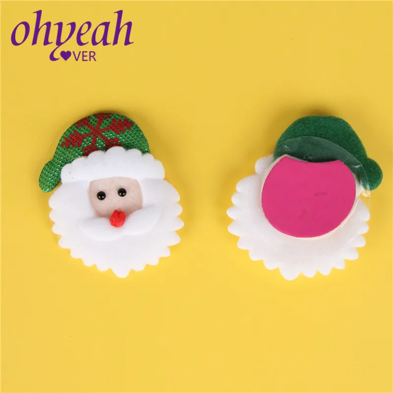 Ohyeahlover Санта Клаус соска покрывает Рождество зеленый снег шляпу Pasties грудь для женщин сексуальные Многоразовые украшения груди NCM153