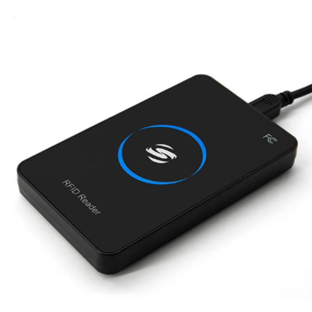 125 кГц RFID считыватель ключей EM4100 13,56 копия USB датчик приближения считыватель смарт-карт для контроля доступа - Цвет: 13.56Mhz IC reader