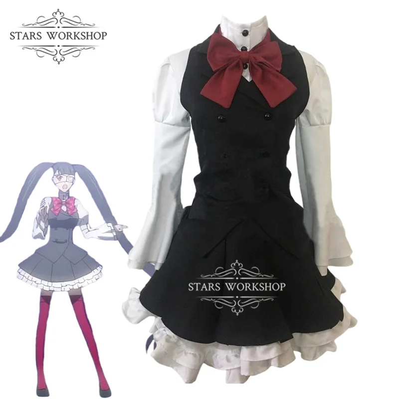 

Анонимный шум Fukumenkei шум Nino Arisugawa Nino Алиса Косплей Костюм женское причудливое платье Милая юбка