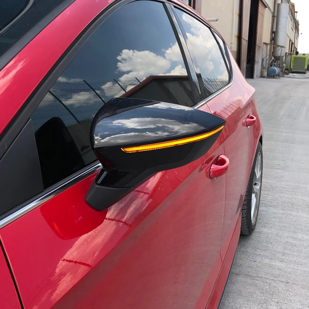 Динамический указатель поворота для Seat Leon III 5F ST FR Cupra светодиодный зеркальный