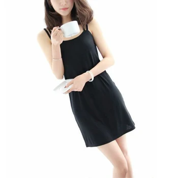 

Ladies sleeveless pajamas suspenders underwear petticoat nightdress comfortable and breathable