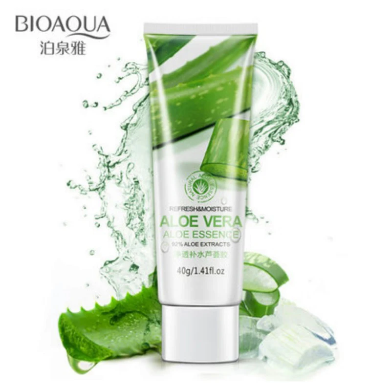 Skin Care Aloe Vera Gel Face Cream Hyaluronic Acid Anti Winkle Whitening Moisturizing Acne Treatment Mask