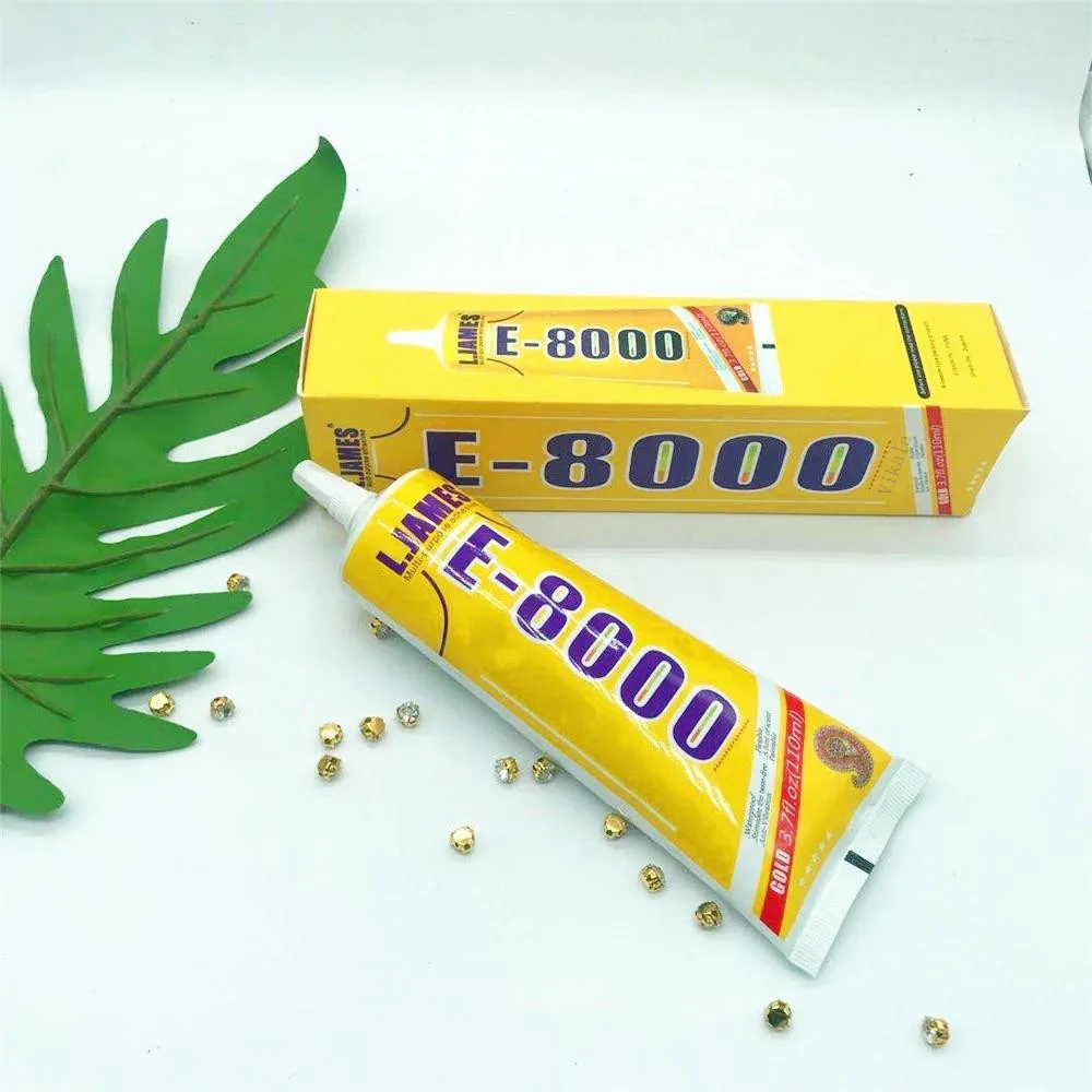 New E8000 15ml Strong Liquid Glue Clothes Fabric Clear Leather Adhesive Jewelry Stationery Phone Screen Instant Earphone