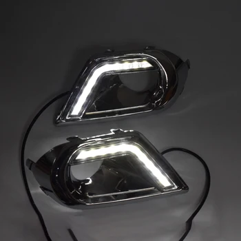 

2Pcs Auto DRL 12V LED Daytime Running Light Fog Lamp for Subaru Forester 2013 2014 2015