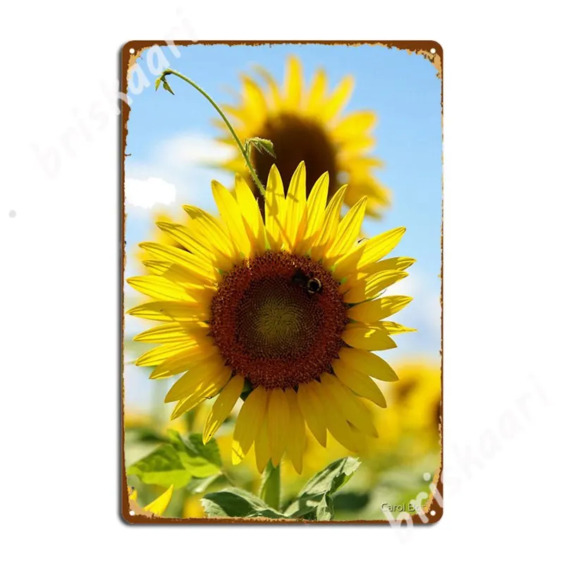 

Sunflower Metal Signs Garage Decoration create Cave pub Wall Cave Tin sign Posters