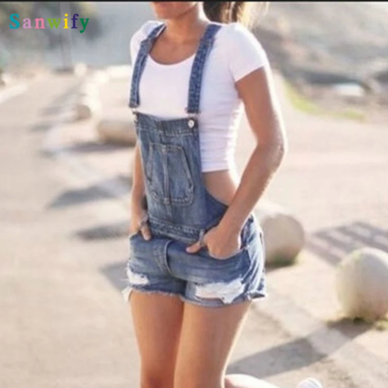 plus size jean short overalls