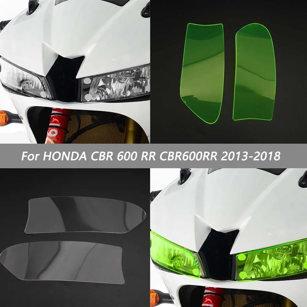 Защитная крышка для передней фары мотоцикла защита объектива подходит HONDA CBR 600 RR