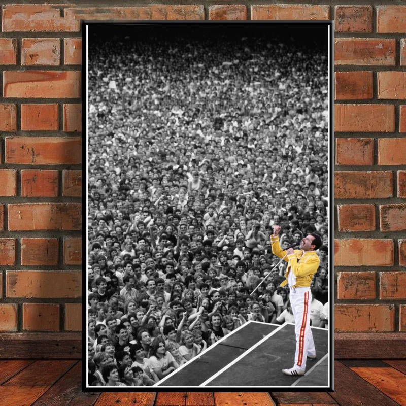 Freddie Mercury богемный рок музыка звезда плакаты и принты на холсте живопись
