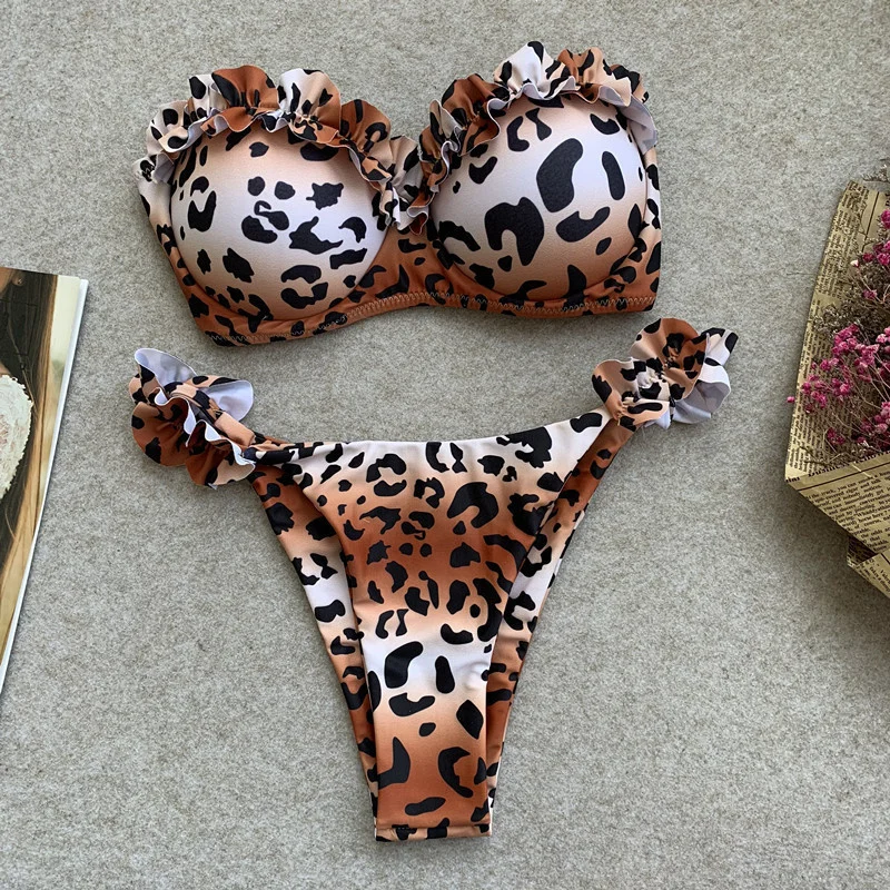 Hc18f9051e2b3440ca766b80495a11db3u sexy leopard bikinis 2019 women swimwear women bandage swimsuit push up bathing suit maillot de bain femme thong biquinis