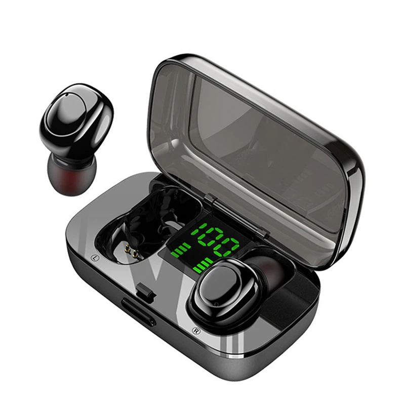 6D Mini V5.0 Bluetooth стереонаушники беспроводные IPX6 водонепроницаемые сенсорные