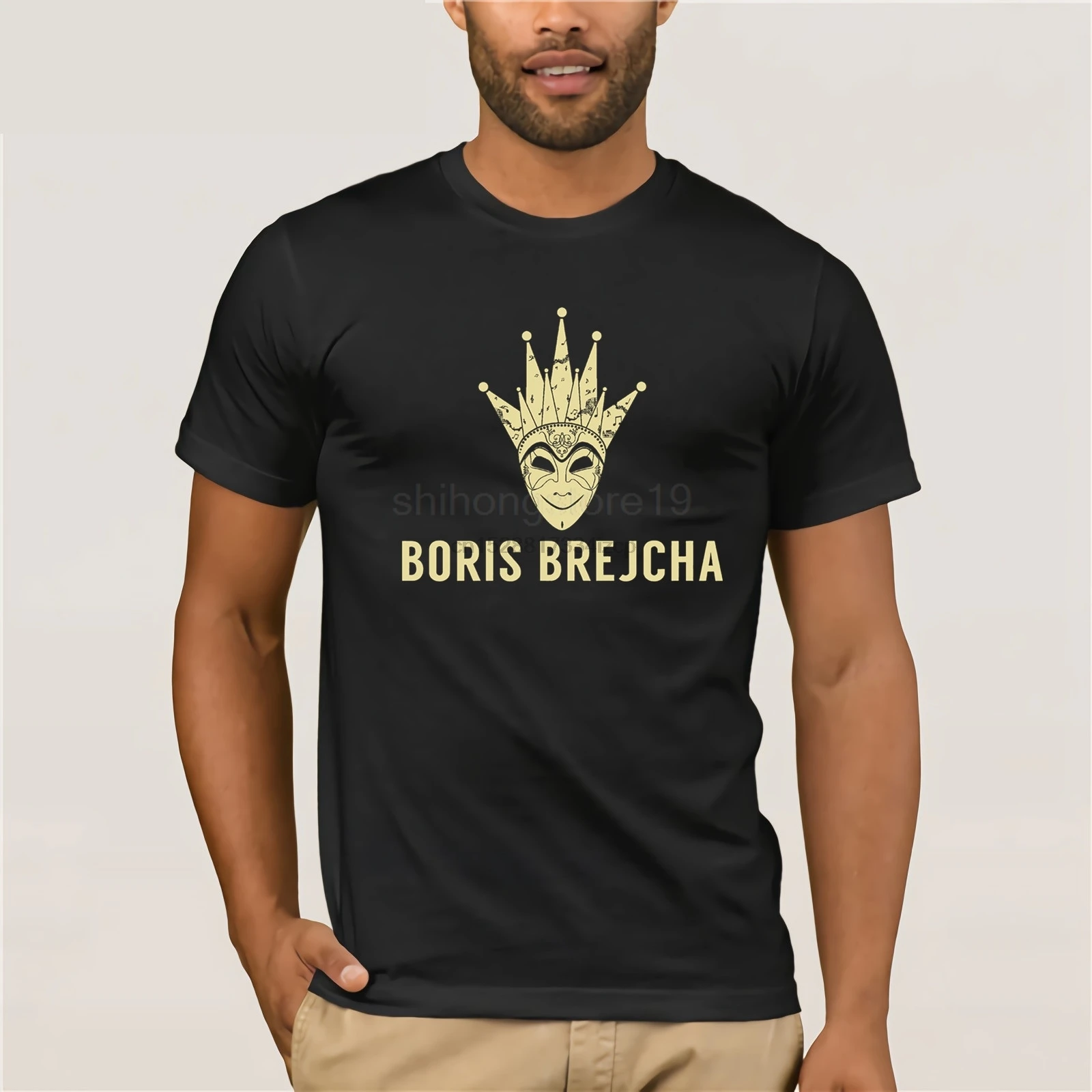 Футболка Dj Boris Brejcha высокотехнологичная Технологичная техно-музыка унисекс