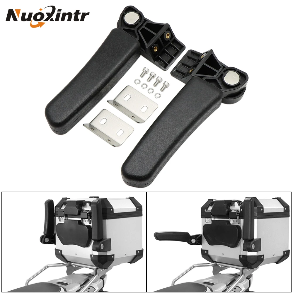 

Nuoxintr For BMW R1200GS F800GS Adventure S1000XR LC R1250GS 2018 2019 Motorcycle Rear Box Passenger Armrest fits Aluminum