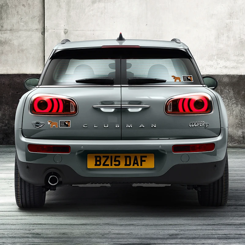 Автомобильная наклейка в виде французского бульдога для Mini Cooper S JCW R56 R50 F56 R53 F55 R60