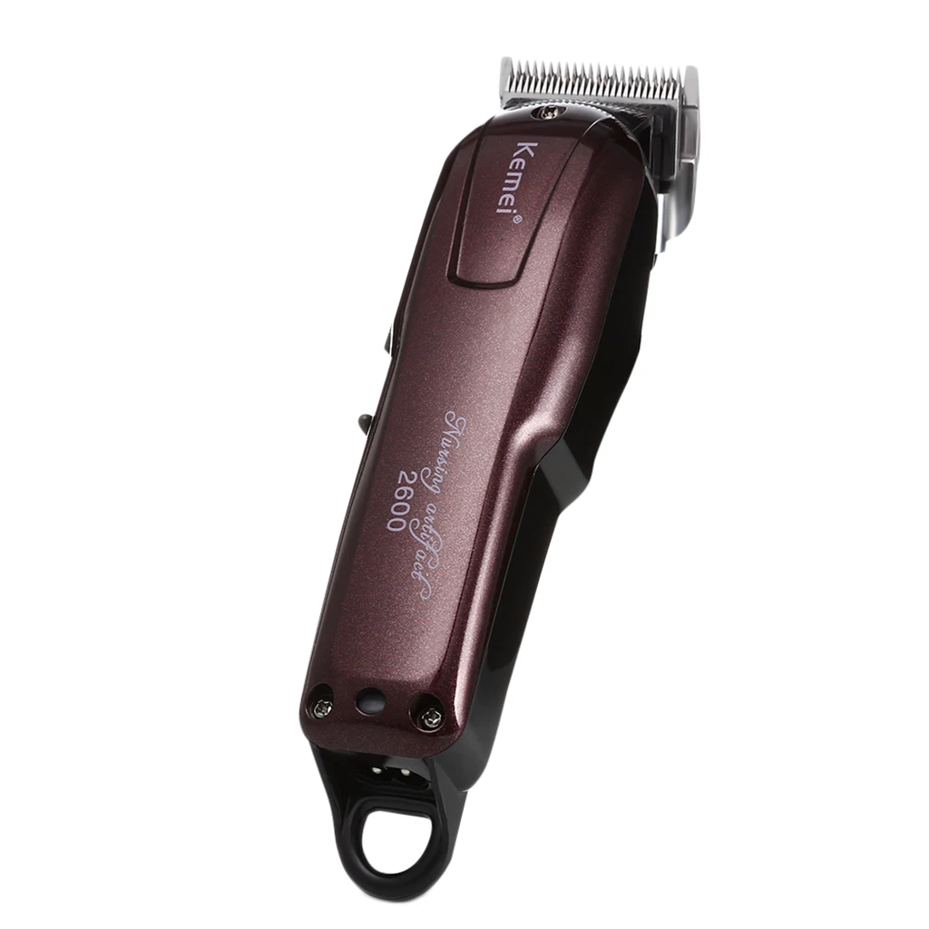 Kemei Rechargeable Men's Classic Electric Hair Clipper Professional Trimmer Shaver Hair Cutting Machine Salon Home Use KM-2600