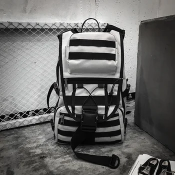 

Big Capacity Outdoor Backpack for Men Casual Travel Backpack School Bags for Teenage Boys Girls High Student Personality Bagpack