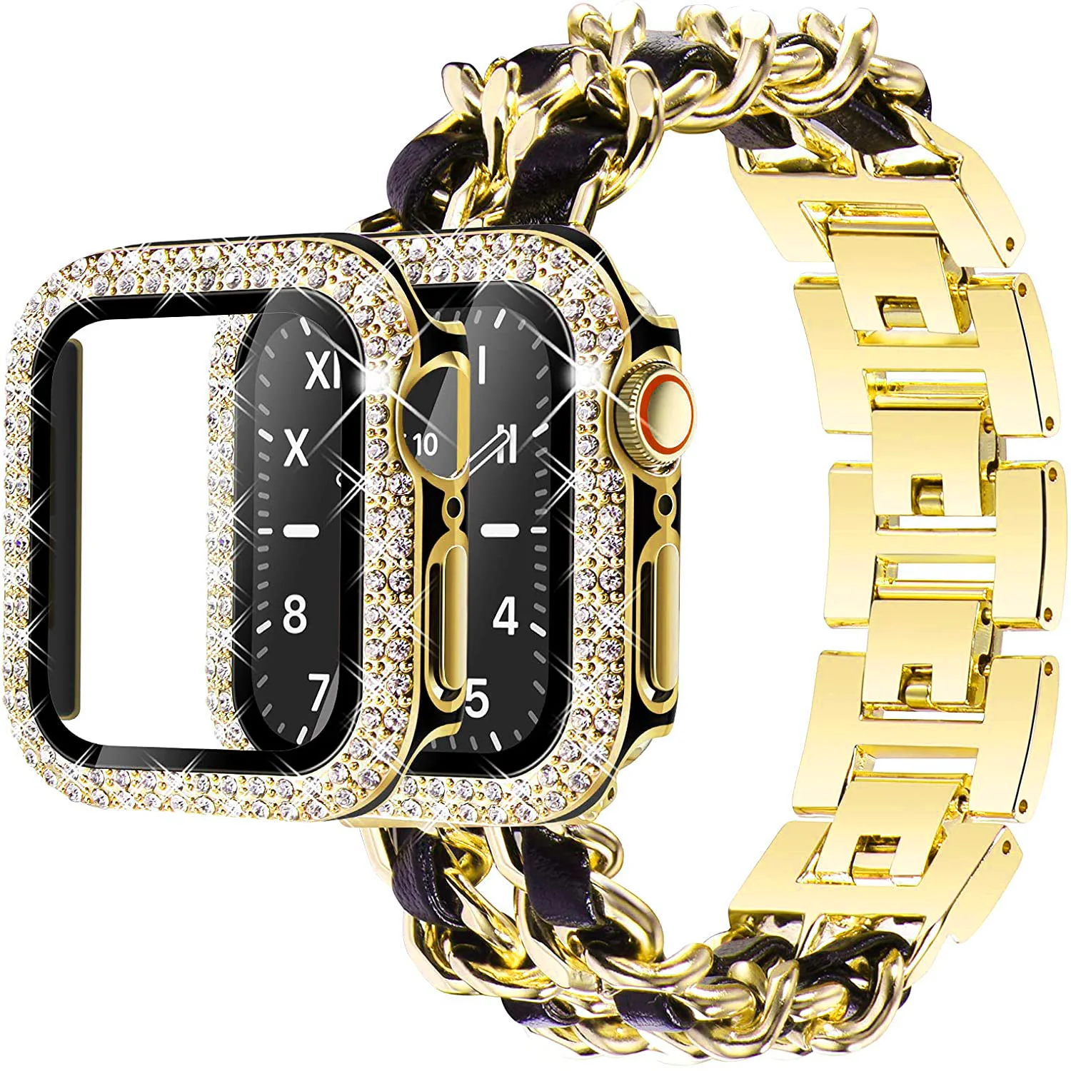 gold black