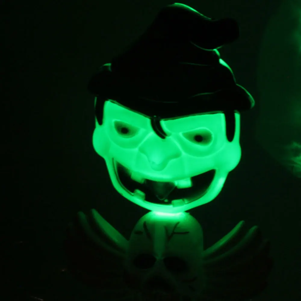 Beautiful Lovely Luminous Plastic Halloween Sounding Party Handle Dance Gift Kids Cosplay Flashing Toys Shaking Stick