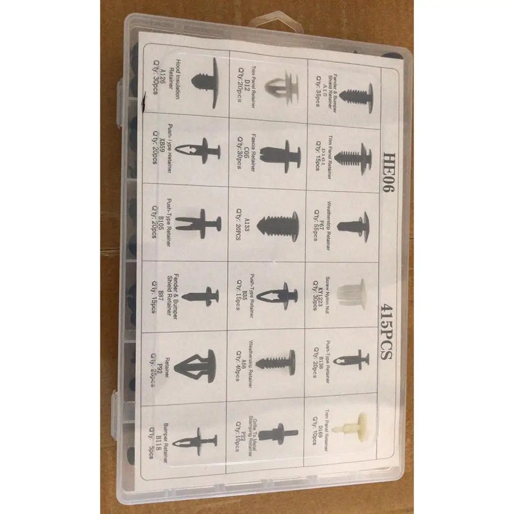 Универсальный Автомобильный Крепеж серии Автомобильная пластиковая декоративная пряжка через гвоздь нейлоновый дверной Винт зажим