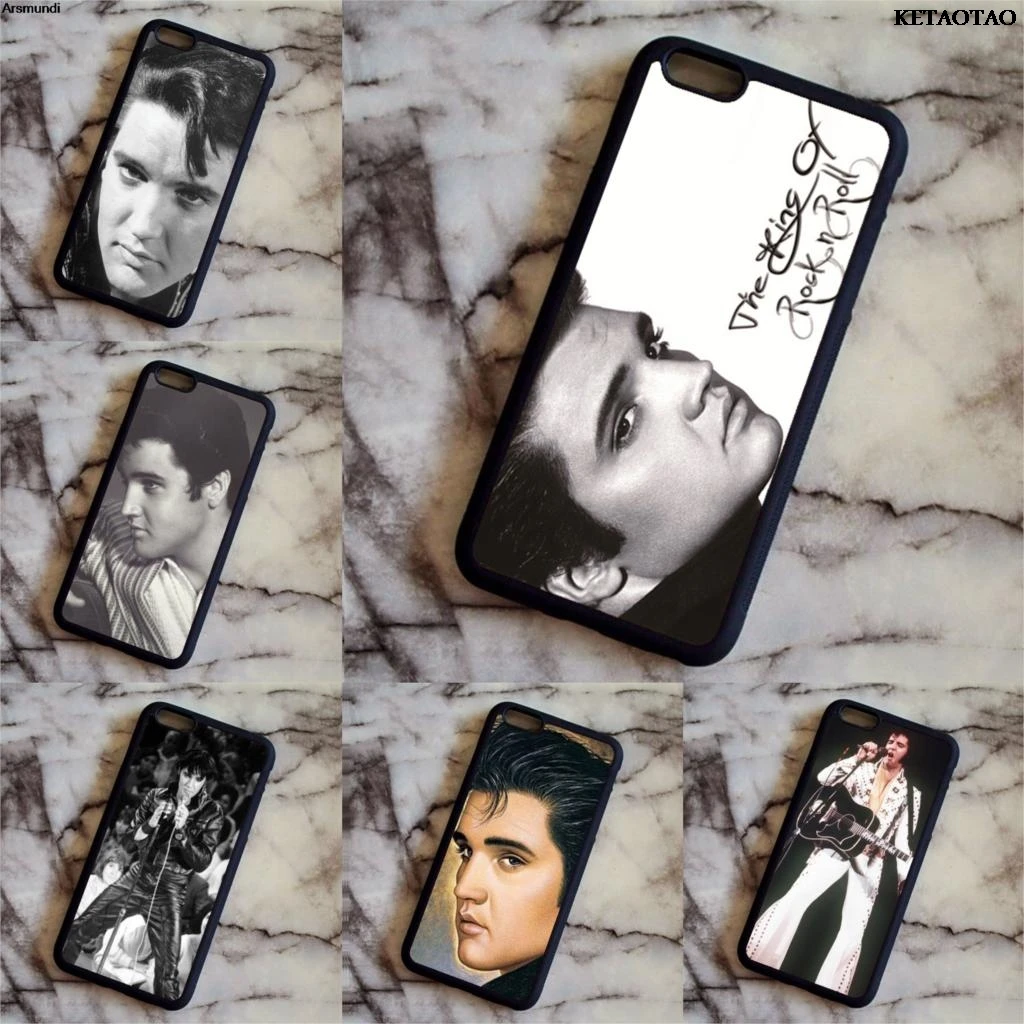 KETAOTAO Il Re del Rock n Roll чехлы для телефонов iPhone 4S 5C 5S 6 6S 7 8 Plus X Чехол Мягкий ТПУ резиновый