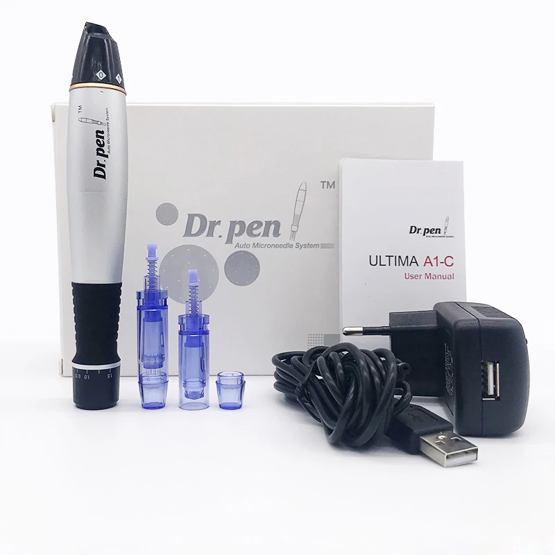 Поворотный переключатель Dr. pen A1 с 6 уровнями скорости авто-штамп моторизованный мезо машина Электрический Дерма ролик микроиглы МТС и пму