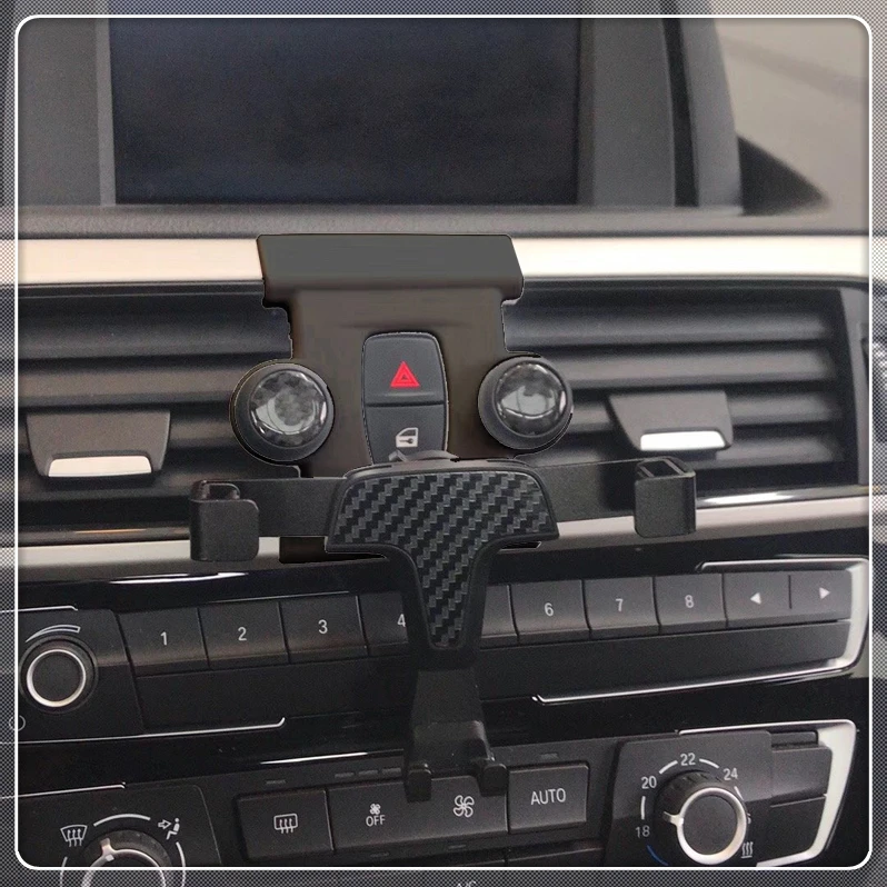 Для BMW 1 серии F20 F21 2012-/2 серии Coupe F22- Автомобильный держатель для вентиляционного отверстия для телефона Подставка для смартфона стабильная Колыбель