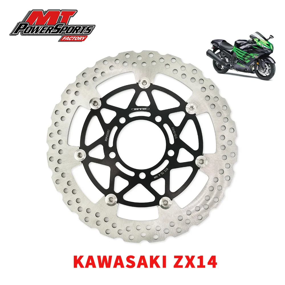 

Для Kawasaki ZX14 2013 2014 тормозной диск ротор передний MTX мотоцикл уличный велосипед Тормозные мотоциклы дисковый тормоз MDF03005