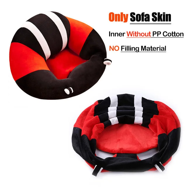 30 Baby Sofa Support Seat Cover Learning To Sit Seat Feeding Chair Cover Kids Sofa Skin for Infant Toddler Nest Puff Without Cotton - Цвет: 30