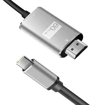 

ZEUSLAP usb c HDMI Cable 4K 60Hz Type c to HDMI extension adapter Cable for Huawei P30 pro Xiaomi mi 9 Samsung S10 S9 OnePlus 7