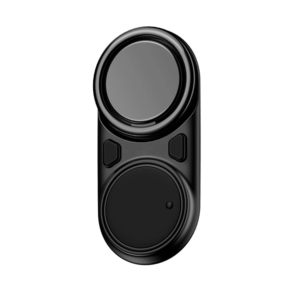 Black Автомобильный держатель для телефона с магнитным кольцом на палец для iPhone 11 Pro XS MAX X 8, металлическая вращающаяся кольцевая пряжка на 360 градусов, настольная подставка для samsung S10 - Цвет: Black