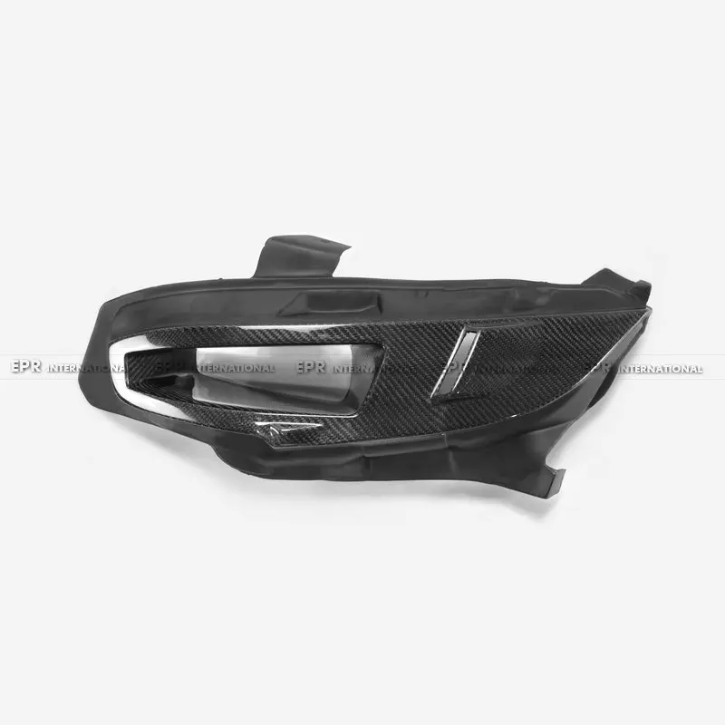 

Car-styling Fit for Honda Civic Typer Fk8 Fk7 Carbon Fiber Glossy Vented Headlight Block Out Panel Air Intake Replacement