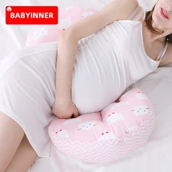 Oreiller de maternité confortable et doux pour bébé, coussin de maintien multifonction pour la taille, produits de grossesse 