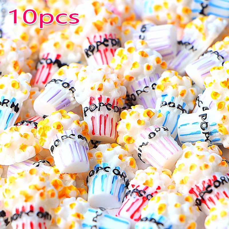10pcs random4 Миниатюрные Мини продукты, фрукты и овощи кухонные игрушки Смола искусственные продукты мягкие Тао пончики игрушечная Конфета для куклы детские игрушки - Цвет: 10pcs random4