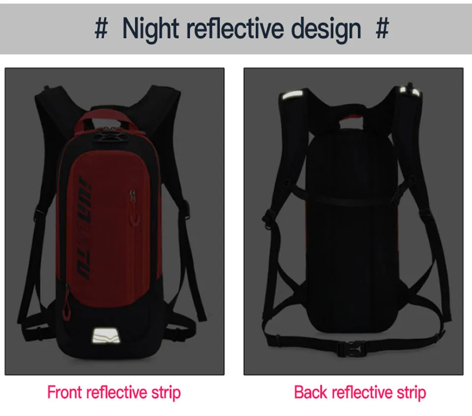 aiface 6L Sac à Dos de Vélo Léger Petit Sac de Cyclisme avec Bandes