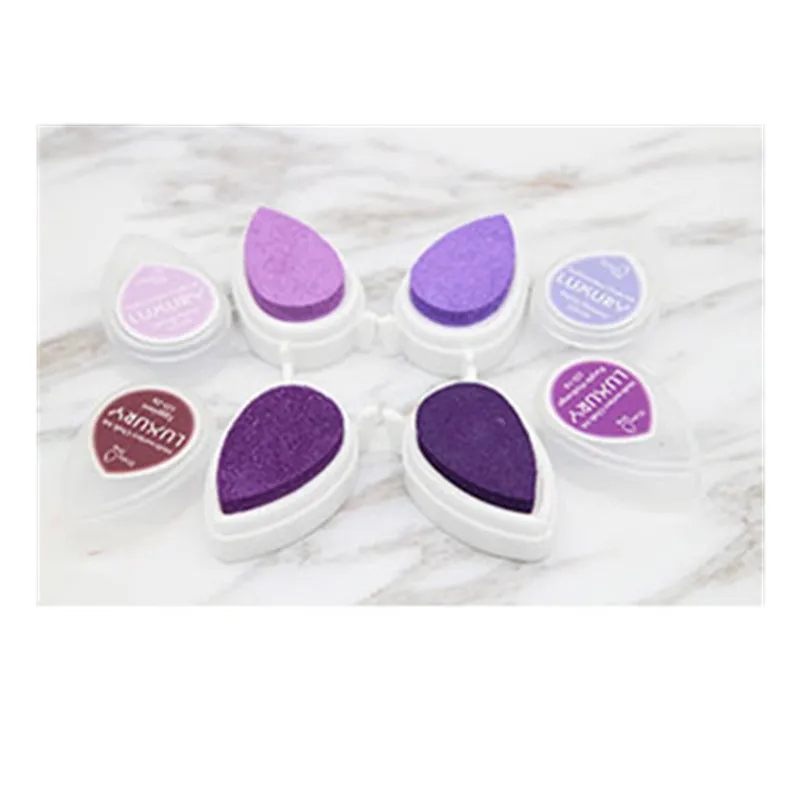 40pcs Colors Ink Pad DIY Scrapbooking Stamp Inkpads Vintage Craft Colorful Inkpad Stamps Sealing for Decoration Paper Card - Image 2